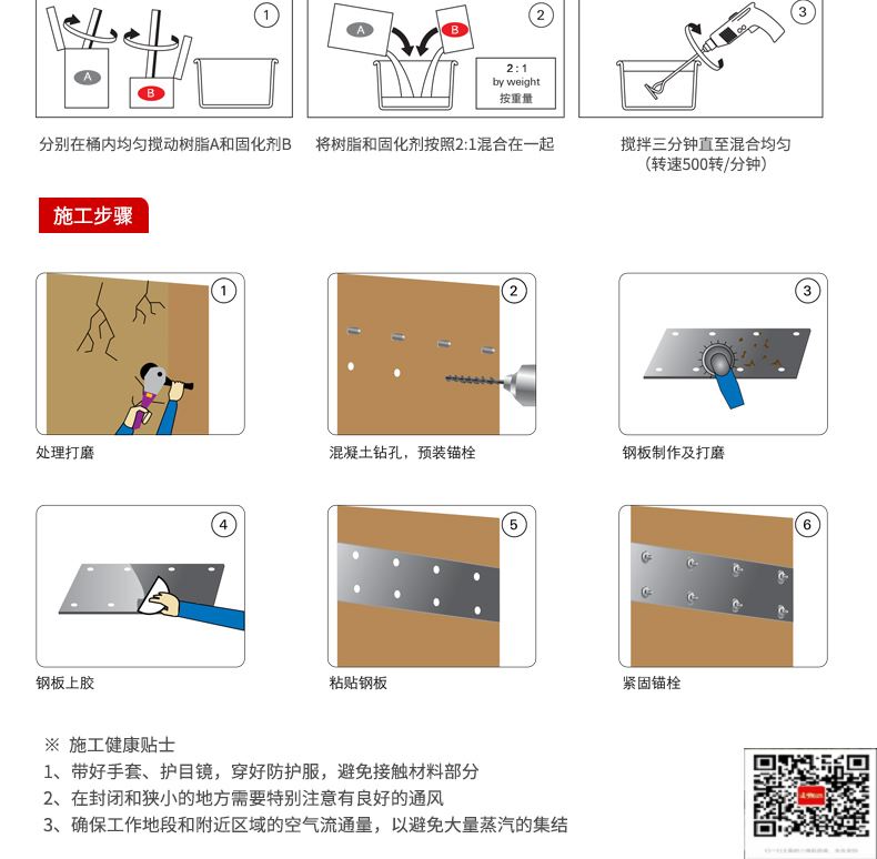 包钢古丈粘钢加固施工过程